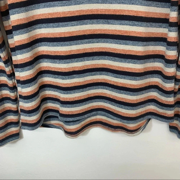 American Eagle Soft & Sexy Plush Womans Top]  Small Long‎ Sleeve Striped Stretch - Picture 3 of 10